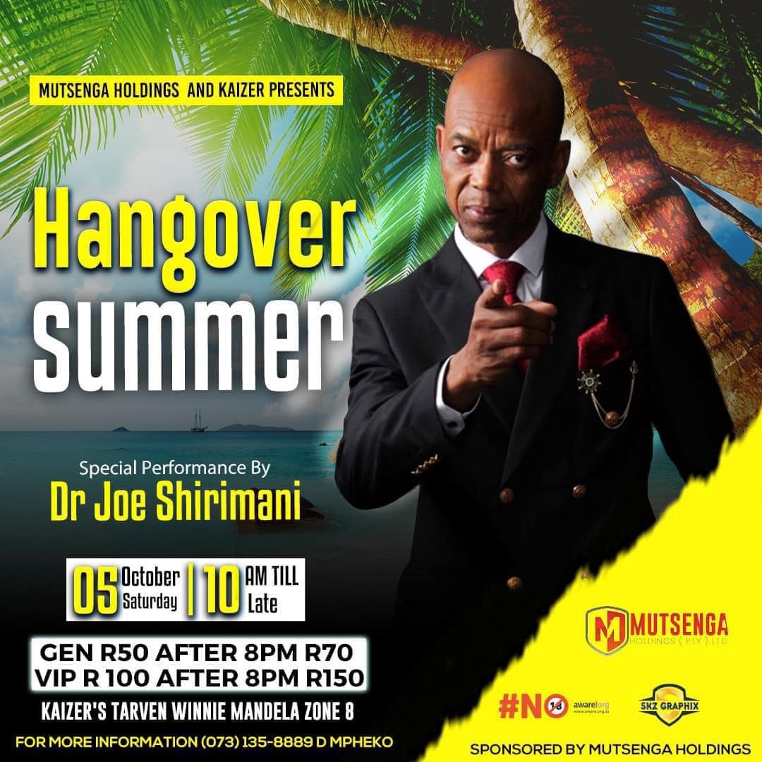 Dr. Joe Shirimani Events
